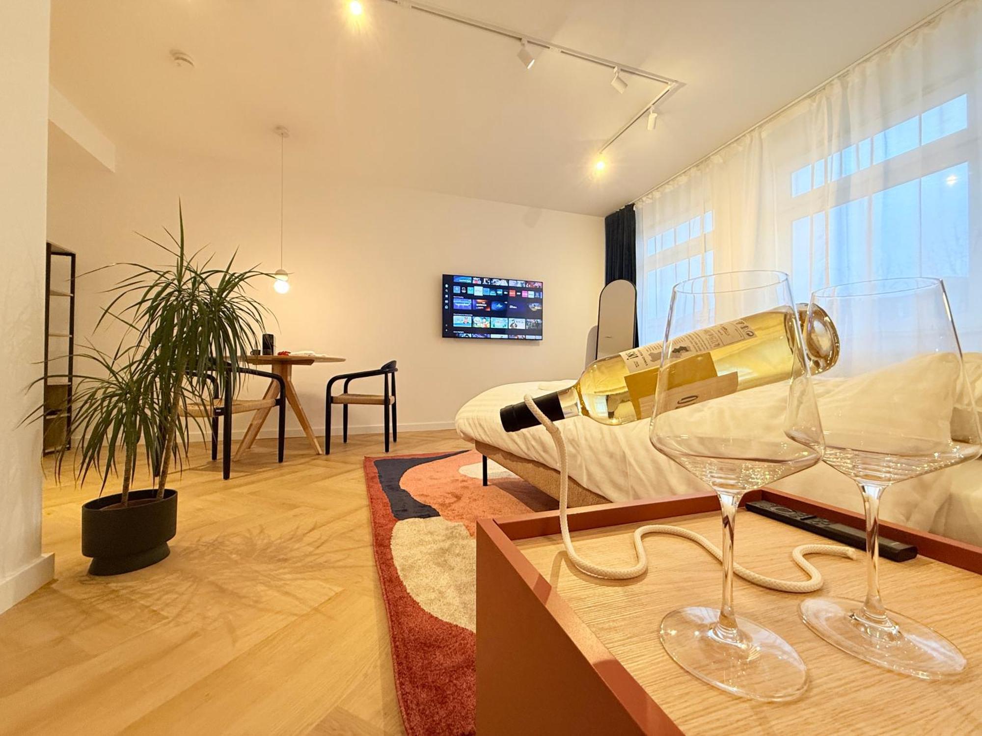 Stayzz By Homyzz - Modern Studios Alsterdorf -Winterhude- Stadtpark Hamburg Luaran gambar