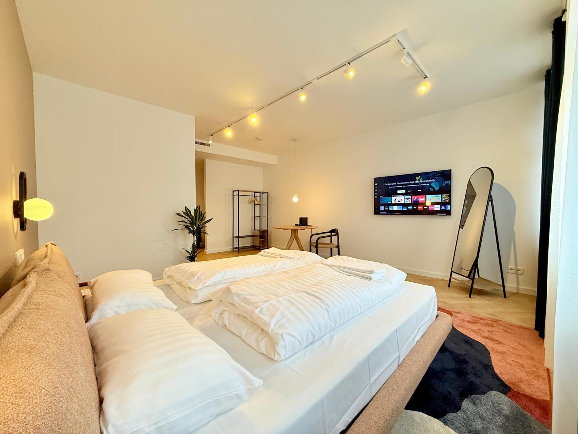Stayzz By Homyzz - Modern Studios Alsterdorf -Winterhude- Stadtpark Hamburg Luaran gambar